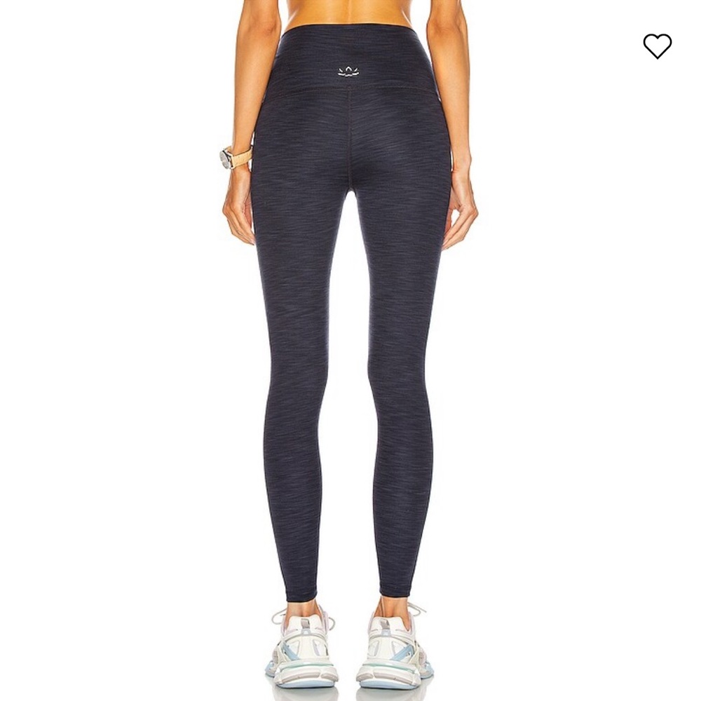 Beyond Yoga Heather Rib High Waisted Midi Legging